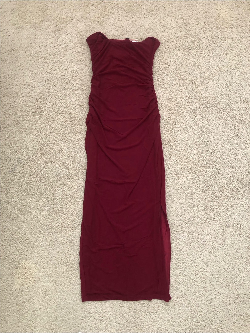 NWT - Maroon Midi Length Dress